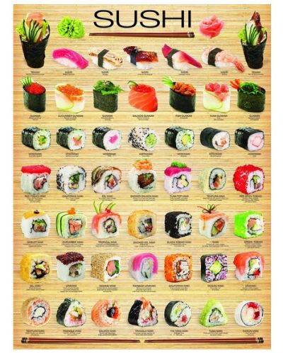 Puzzle Eurographics de 1000 piese - Sushi - 2
