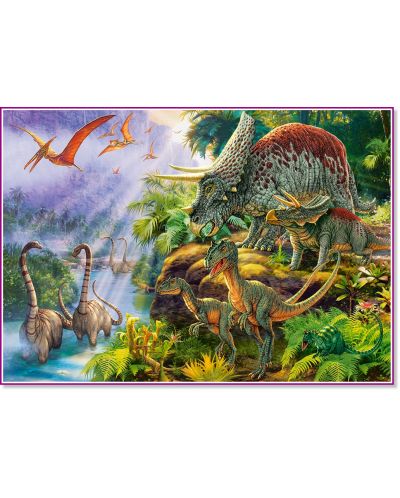 Puzzle Castorland de 500 de piese - Dinozauri - 1
