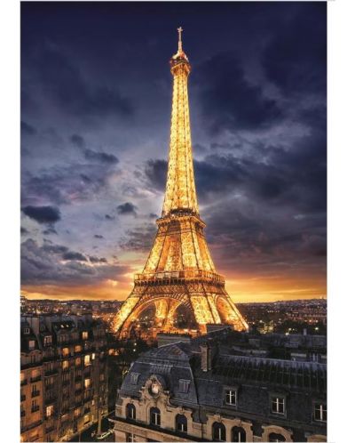 Puzzle Clementoni din 1000 de piese - Turnul Eiffel - 2