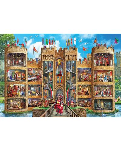 Puzzle Master Pieces de 1000 XXL piese - Medieval Castle - 2