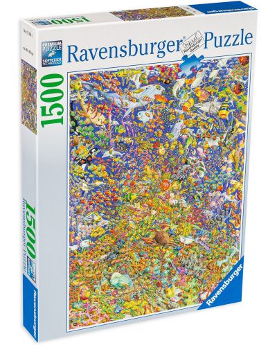 Puzzle Ravensburger de 1500 de piese - Pește - 1