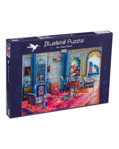 Puzzle Bluebird de 1000 piese - The Music Room, John O'Brien - 1