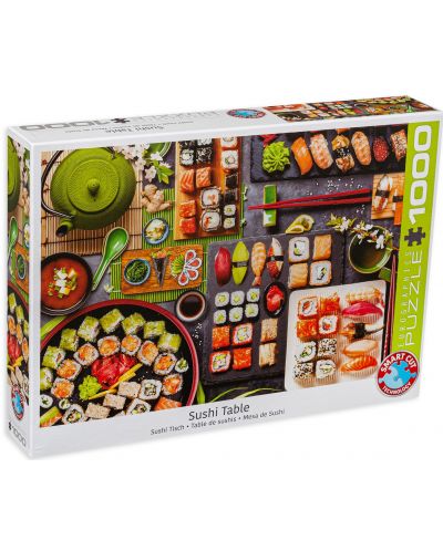 Puzzle Eurographics de 1000 piese - Sushi Table - 1