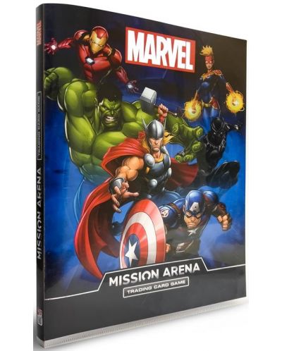 Dosar de stocare card Marvel Mission Arena TCG: Avengers - 1