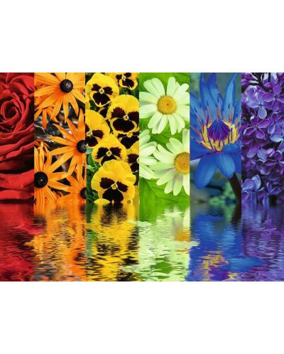 Puzzle Ravensburger de 500 pieseти - Floral Reflections - 2