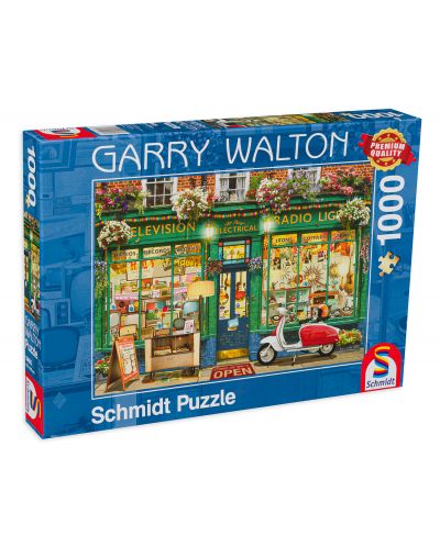 Puzzle Schmidt de 1000 piese - Magazin de electronice, Garry Walton - 1