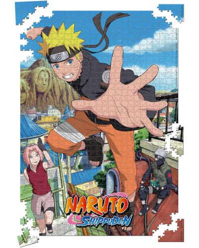 1000 de piese Puzzle cu mișcări câștigătoare - Naruto  - 2