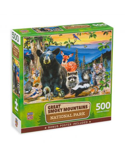 Puzzle Master Pieces din 500 de piese - Grand Smoky Mountains - 1