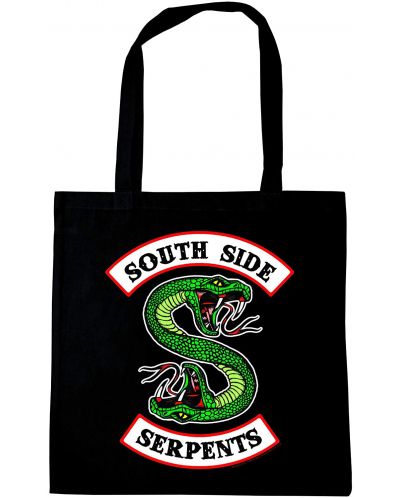 Geanta de cumparaturi Logoshirt Television: Riverdale - South Side Serpents	 - 1