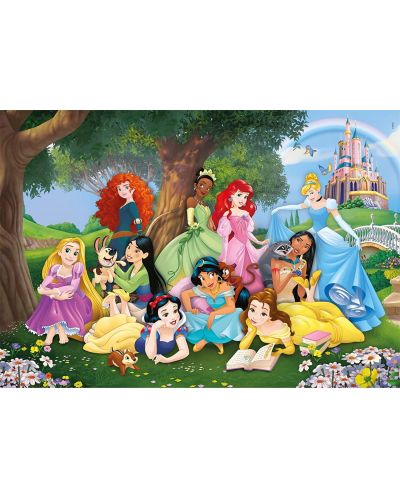 Puzzle Clementoni 104 piese - Prințesele Disney - 2