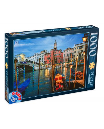 Puzzle D-Toys de 1000 piese - Venetia, Italia - 1