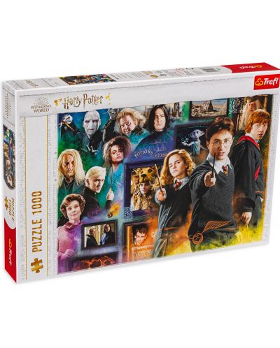 Puzzle Trefl de 1000 de piese - Lumea lui Harry Potter - 1