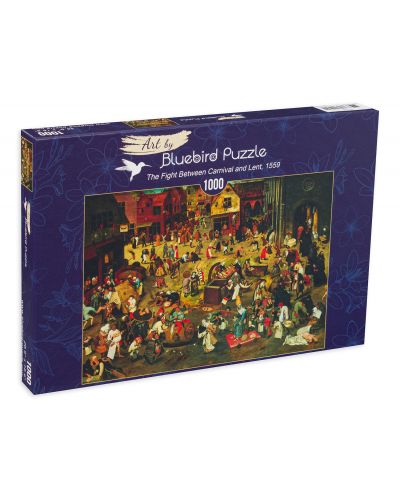 Puzzle Bluebird de 1000 piese - The Fight Between Carnival and Lent, 1559 - 1