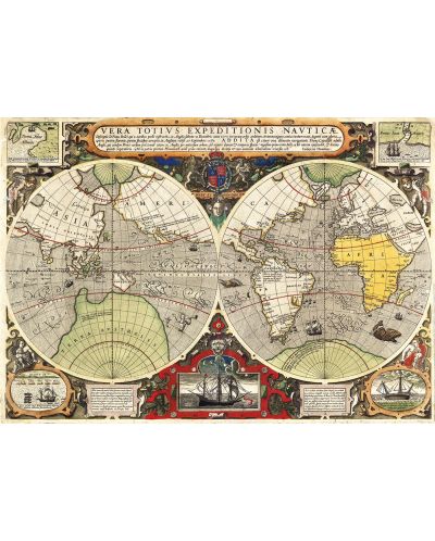 Puzzle Clementoni de 6000 piese - Antique Nautical Map - 2