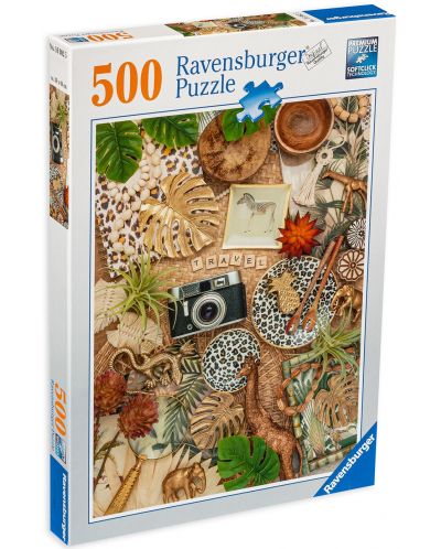 Puzzle Ravensburger 500 de piese - Activitati artistice - 1