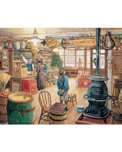 Puzzle White Mountain de 1000 piese - The Olde General Store - 2