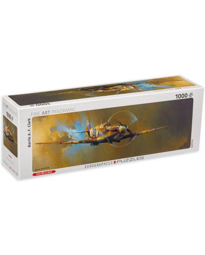 Puzzle panoramic Eurographics de 1000 piese - Spitfire, Barry Clark - 1