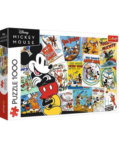 Puzzle Trefl de 1000 de piese -  Lumea lui Mickey - 1