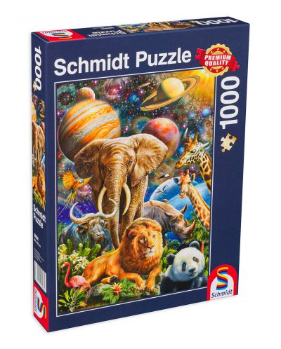 Puzzle Schmidt din 1000 de piese - Jungla - 1