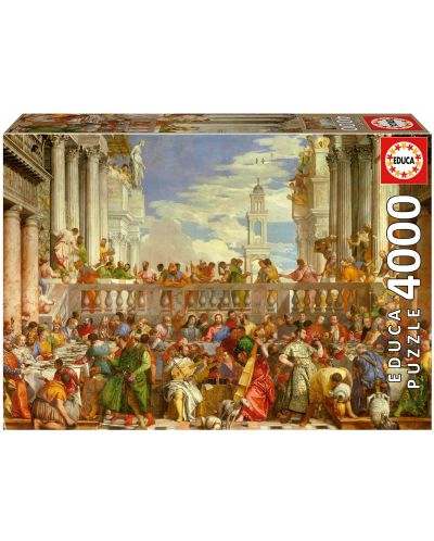 Puzzle Educa din 4000 de piese - Nunta de la Cana | Ozone.ro