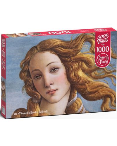 Puzzle Cherry Pazzi din 1000 de piese - Fața lui Venus, Sandro Botticelli - 1