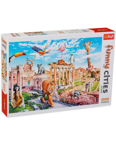 Puzzle Trefl de 1000 piese - Wild Rome - 1