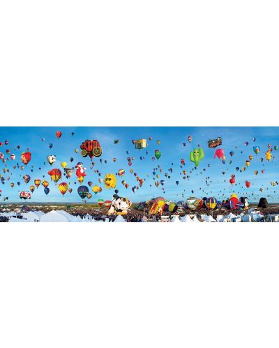 Puzzle panoramic din 1000 de piese Master Pieces - Baloane peste New Mexico - 2