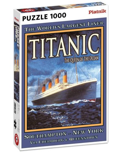 Puzzle Piatnik de 1000 piese - Titanic - 1