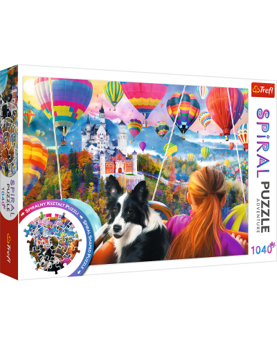 Puzzle Trefl de 1040 de piese - Festivalul baloanelor - 1