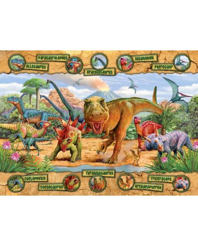 Puzzle Ravensburger 100 XXL piese - Dinozauri - 2