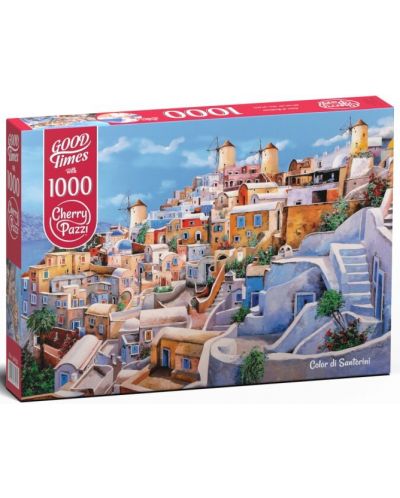 Puzzle Cherry Pazzi de 1000 piese – Santorini - 1