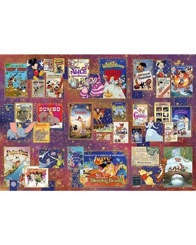 Trefl 13 Puzzle de 500 de piese - Anii de aur ai Disney  - 2