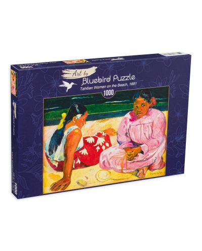 Puzzle Bluebird de 1000 piese - Tahitian Women on the Beach, 1891 - 1