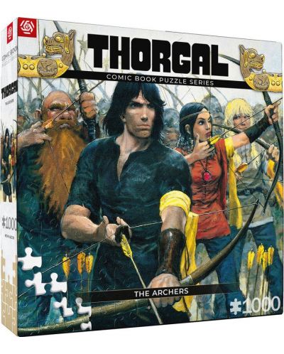 1000 de piese Puzzle cu pradă bună - Thorgal The Archers - 1