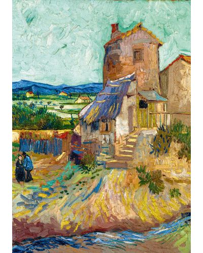Puzzle Bluebird de 1000 piese - La Maison de La Crau (The Old Mill), 1888 - 2