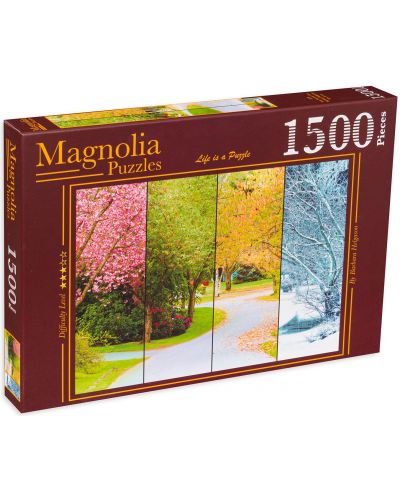Puzzle Magnolia din 1500 de piese - Anotimpurile - 1