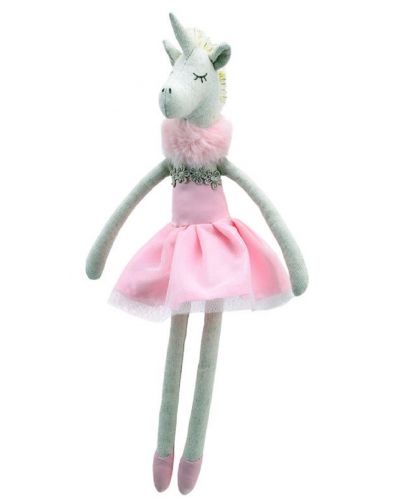 Papusa de carpa The Puppet Company - Unicorn dansator, 30 cm - 1