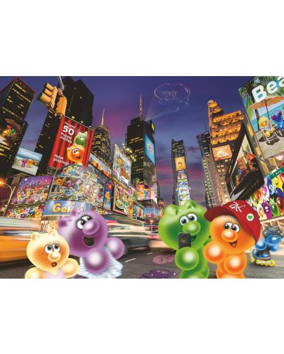 Puzzle Ravensburger 1000 de piese - Gelini în Times Square - 2