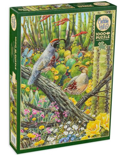 Puzzle Cobble Hill de 1000 piese - Pasari - 1