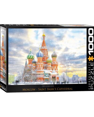 Puzzle Eurographics de 1000 piese - Moscow Russia - 1