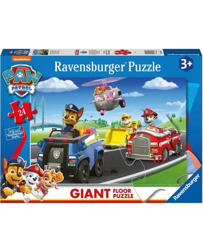 Puzzle de podea  Ravensburger din 24 piese - Paw Patrol , option 1 - 1