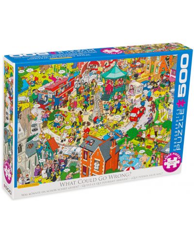 Puzzle Eurographics de 500 XXL piese - What could go wrong? - 1