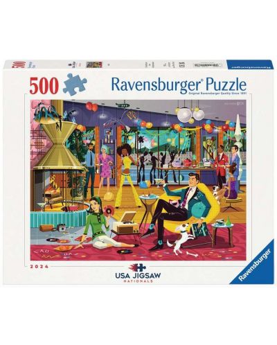 Puzzle Ravensburger din 500 de piese - În jazz - 1