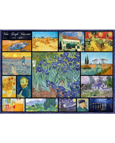 Puzzle Bluebird din 4000 de piese - Colaj de Vincent - 2