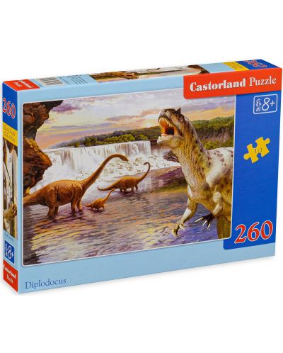 uzzle Castorland de 260 piese - Diplodocus - 1
