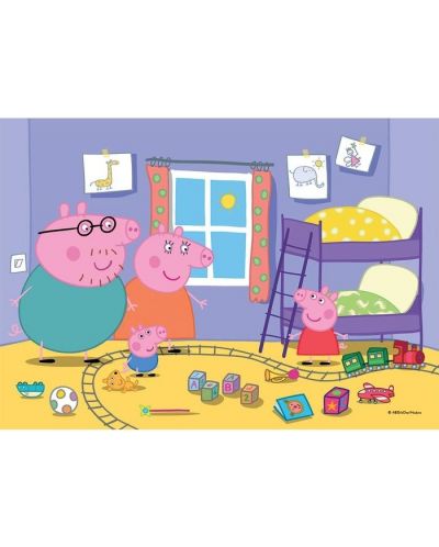 Puzzle Clementoni din 2 x 20 piese - Peppa Pig - 2