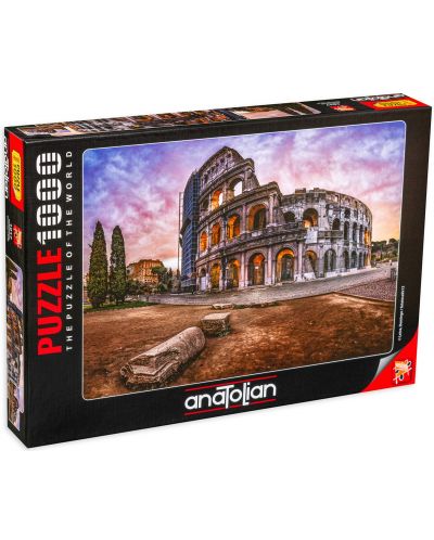 Puzzle Anatolian de 1000 piese - Colosseumul, Domingo Leiva - 1