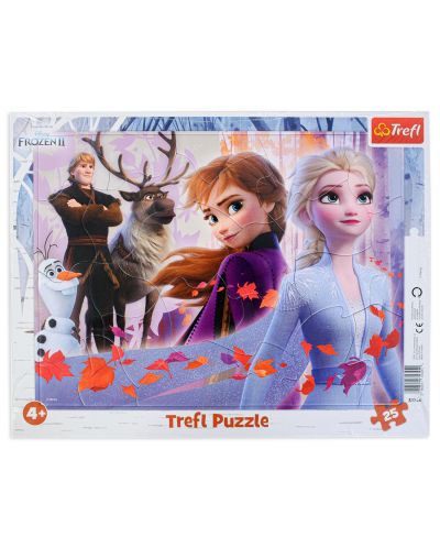 Puzzle Trefl de 25 piese -Adventures in the Frozen  - 2