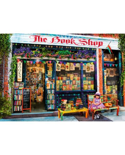 Puzzle Bluebird de 1000 piese - The Bookshop Kids, Aimee Stewart - 2