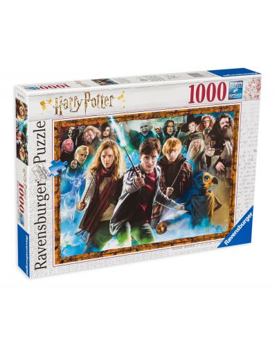 Puzzle Ravensburger de 1000 piese - Harry Potter si vrajitorii - 1